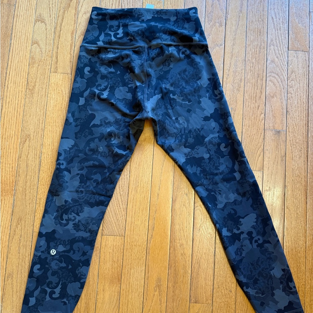 lululemon athletica Black Camo High-Rise Leggings